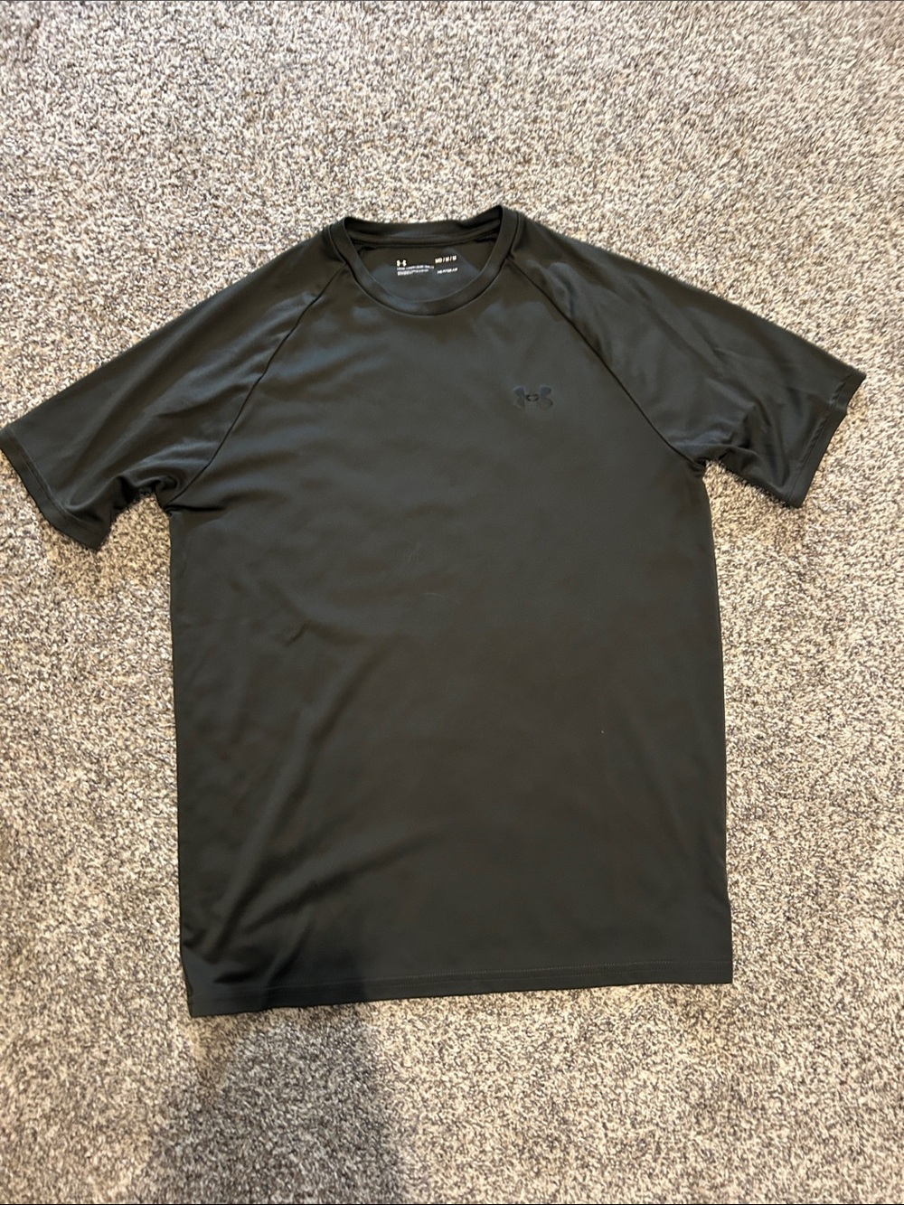 Under Armour Black Short-Sleeve Performance Tee